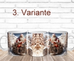 11 oz Tasse mit Weihnachtsmann 3